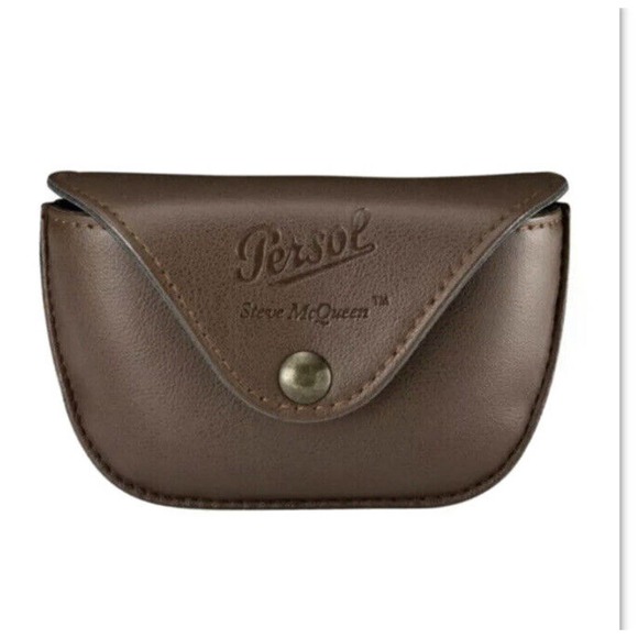 Persol Steve Mcqueen 714SM 204/S3 Opal Yellow Blue Polarized Sunglasses Folding - Picture 11 of 11